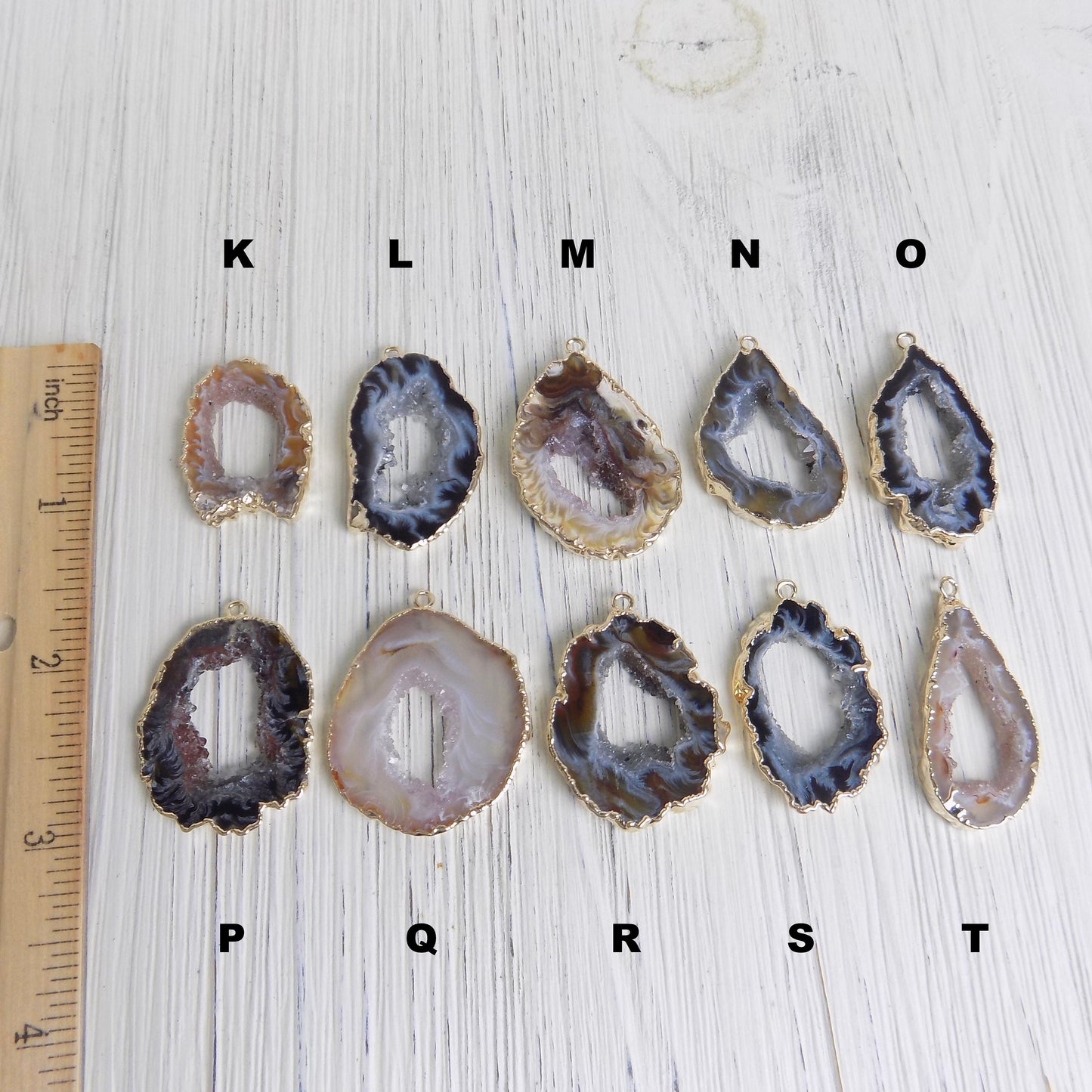 Unique Gifts For Women - Geode Necklace